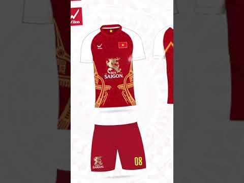 Mẫu áo bóng đá Wika thiết kế cho sân 7 người quốc tế